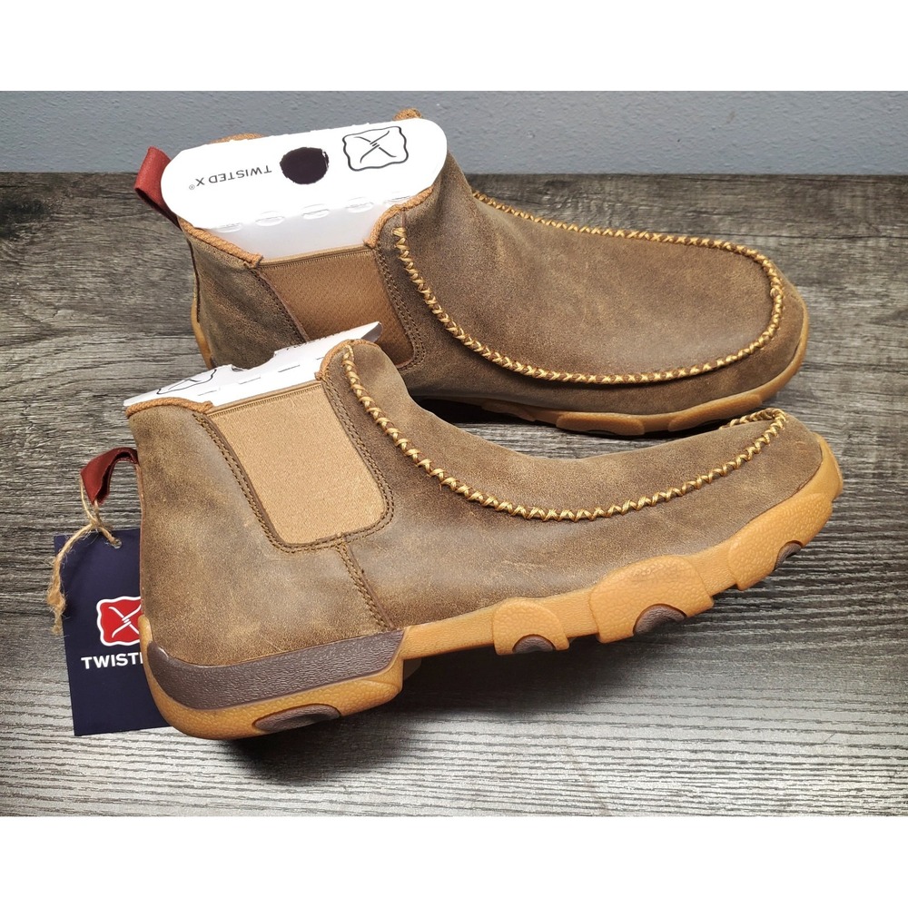 Twisted X Men's Brown Chukka Boots - Picture 2 of 10